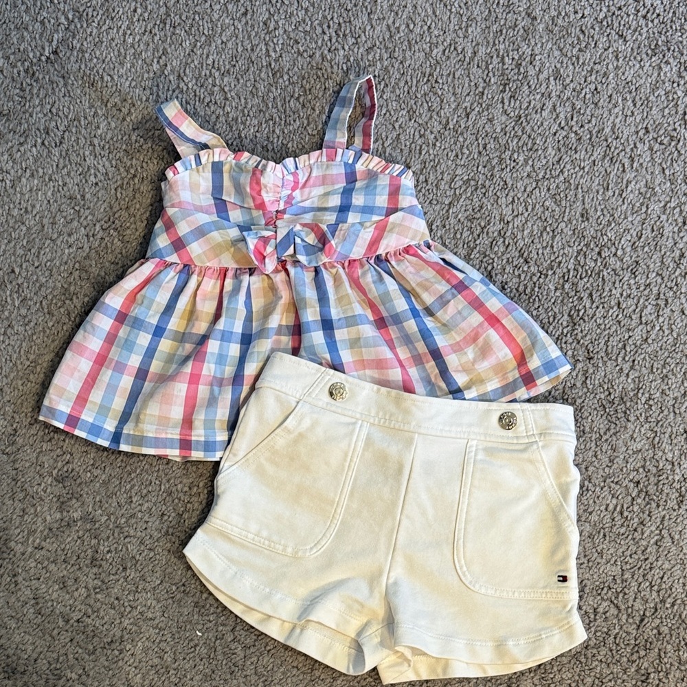 Tommy Hilfiger Shirt and Short Set